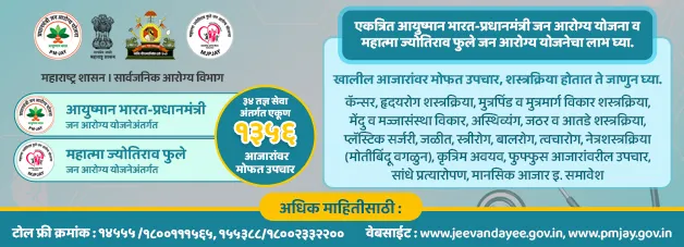 Mahatma Jyotiba Phule Jan Arogya Yojana 2025 notification 