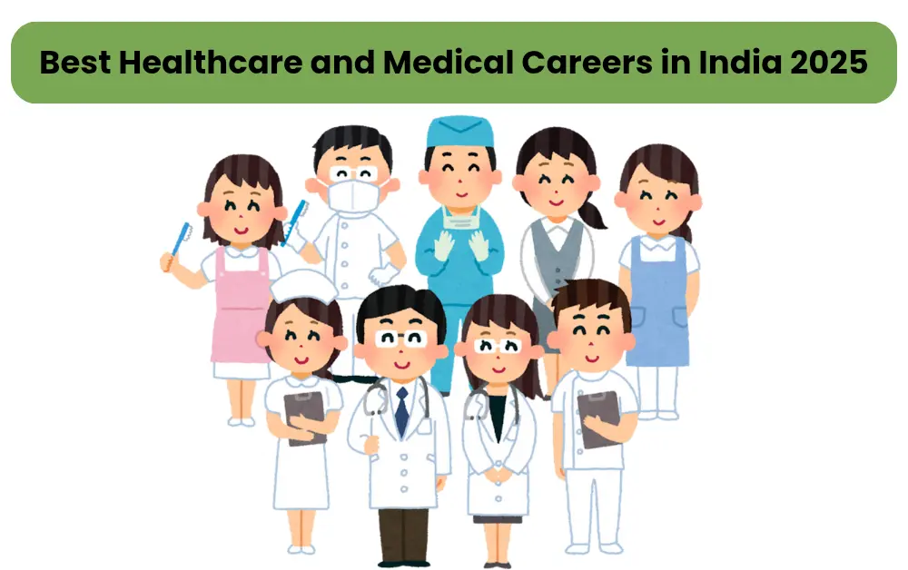 Best Healthcare and Medical Careers in India 2025 information